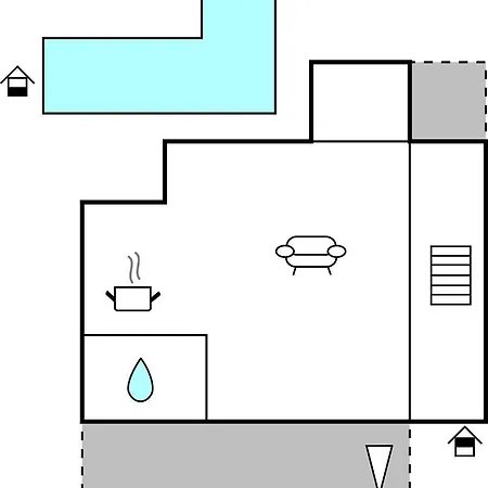 アパート 1 Bedroom Awesome Apartment In Poljica *